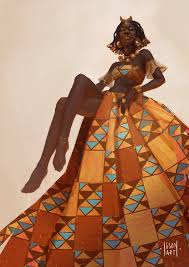 Artstation Hyerenn Iga Igson Oliwiak Art Black Women Art Female Art