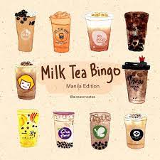 Aireescreates On Instagram Just For Fun I Painted The 10 Most Popular Milk Tea Shops In Manila And Their Signature Dri Milk Tea Bubble Milk Tea Cute Food Art