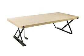 Robot Check Adjustable Height Table Sit Stand Desk Table