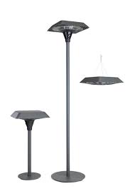 This freestanding heater sits neatly underneath a table to keep everyone seated around it warm. Kettler Kalos Universal Electric Table Top Heater In Grey 159 Garden4less Uk Shop