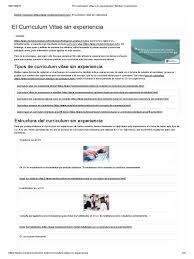 Seguro que te encuentras en una situación difícil y no dispones de experiencia laboral, no te preocupes, miles de jóvenes estudiantes se encuentran en la misma situación. El Curriculum Vitae Sin Experiencia Modelo Curriculum Science Ciencia General