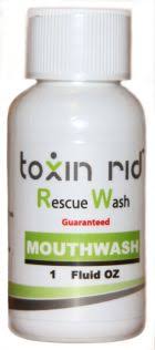Ultra wash toxin cleansing mouthwash. Detox Mouthwash