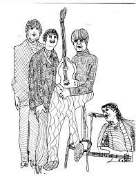 Download and print these the beatles coloring pages for free. Limited Edition Beatles Coloring Book Zines 5th Edition 2019 Gunktvrecords