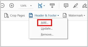 Free adobe cs6 cs5 photoshop tutorial white paper for basic color management theory. How To Add Headers And Footers To Pdfs In Adobe Acrobat
