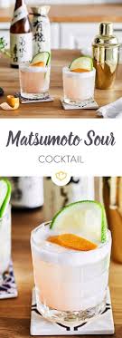 Japanischer Gin Sour Cocktail Rezept Gin Sour Gesunde Alkoholische Getranke Ingwersirup