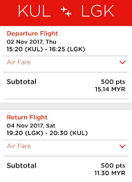 ✈ jimat lebih banyak dengan promosi penerbangan airasia & diskaun eksklusif untuk traveloka app sahaja. Pemburu Tiket Murah On Twitter Kalau Korang Ada 500 Big Points Airasia Korang Boleh Redeem Return Flight Ke Langkawi Ni Tambah Rm 26 44 Je Travel Date Oct Nov 2017 Https T Co Lwhcbuu4ga
