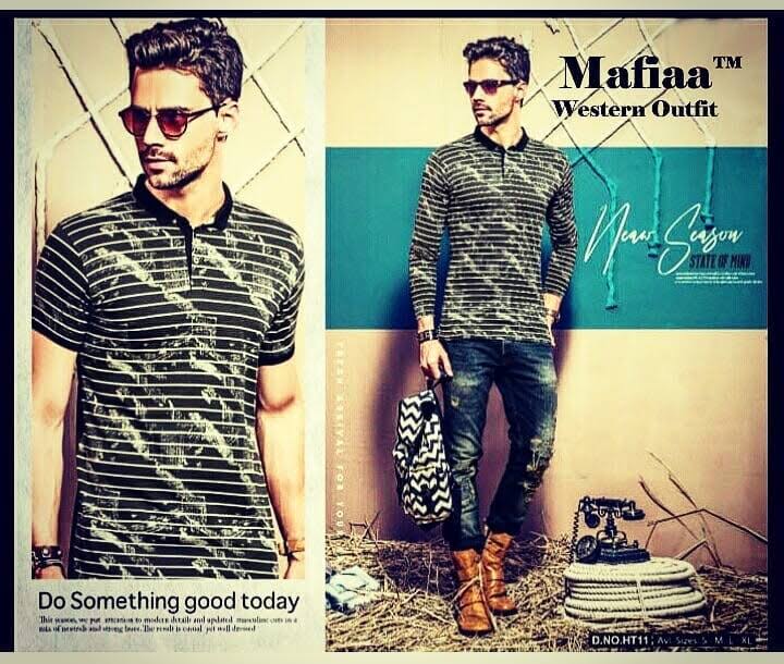 Collar Half Fancy T-Shirt product image