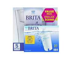 This filtered water dispenser comes with 1 water… Brita Value Pack Slim Water Pitcher With Filter Plus 3pk Filters Liberty Department Stores