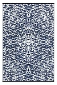 Black And White Outdoor Rug 8x10 Amazon Com Lightweight Outdoor Reversible Plastic Rio Rug 5 X 8 Dark Blue White Garden Outdoor Blue And White Rug Outdoor Rugs Rugs
