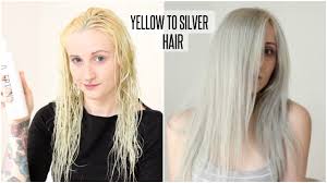Unfortunately, attaining true platinum blonde hair is also a long consider having this done professionally the first time around if you have never done it before. From Yellow To Silver Hair Youtube