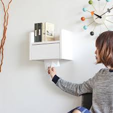 楽天市場 ウォールシェルフ キッチン収納 木製 壁に付けられる家具 おしゃれ 壁面収納 取り付け 洗面所 石膏ボード 賃貸 スパイスラック ウォールラック 収納棚 ティッシュケース 壁掛け 壁掛け家具 調味料ラック キッチン 壁 飾り棚 ホワイト 白 北欧 壁掛けラック