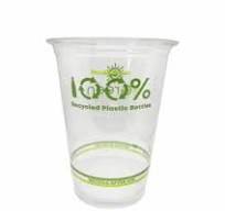 Recycled Plastic Pint Glasses, Beer Cups, Low Cost, Wash, Reuse