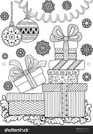 Christmas Coloring Page Shutterstock 350329343 Christmas Coloring Books Coloring Books Christmas Coloring Pages
