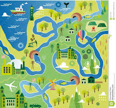 Kuvahaun tulos haulle cartoon map