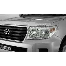 Toyota land cruiser replacement headlight information. Genuine Toyota Land Cruiser 200 Series Headlight Covers Sep 2007 On Pzq14 60090