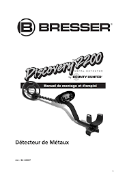Bounty hunter discovery 2200 instruction manual and user guide. Bounty Hunter Discovery 2200 Metal Detector Owner S Manual Manualzz