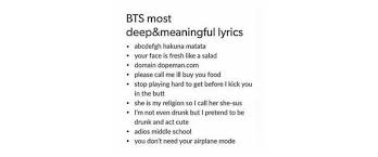 A rite of passage for musicians is having a song on the top 40 hits radio chart. Deep Meaningful Lyrics Army S Amino