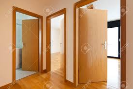 Solid wood interior doors are highly resistant to. Beautiful Apartment Interior Wooden Doors Open Stock Photo Picture And Royalty Free Image Image 35300635