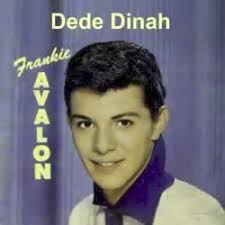 https://www.youtube.com/watch?v=Sm_Vnsd9cjU Frankie Avalon's single Dede Dinah (#7 in 58). It was a rocker and an early one...