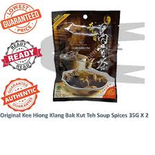 While teochew version features clear soup with a peppery taste, klang version has thick, cloudy soup with an herbal taste. Original Kee Hiong Klang Bak Kut Teh Soup Spices 35g X 2 Liters Shopee Singapore
