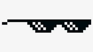 Illustration of thin rimmed black. Pixel Glasses Png Images Free Transparent Pixel Glasses Download Kindpng
