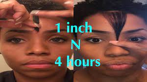 This type of hair is very delicate and gets crinkled when overexposed to heat for long. Grow Your Hair 1inch In 4 Hours Youtube
