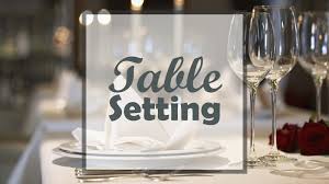 Table Setting The Easy Guide To Elegance