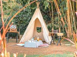 My next new story is set in an enchanted forest. Gourmet Afternoon Tea Picnic By The River At Tiarasa Escapes