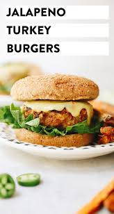 Some suggestions are onions, seasoned bread crumbs, garlic, salt, pepper, parsley, egg white, and so on. Jalapeno Turkey Burgers The Healthy Maven
