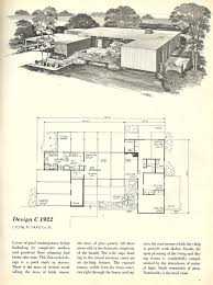 Vintage House Plans 1922 Mid Century Modern House Plans Modern Floor Plans Vintage House Plans