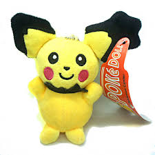Pichu is able to evolve into pikachu by using 25. 5 Pokemon Anime Animal Plush Pichu Pikachu Soft Cute Gift Keychain Pkm 172