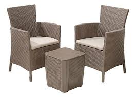 allibert balkonset iowa balcony beige 3 teilig mobilier jardin mobilier de salon equipement de piscine