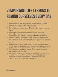 Great Tips To Live By Every Day Life Lessons Important Life Lessons Good Advice