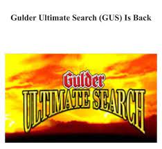 Be part of the best gulder ultimate search season ever! Ep2 Dgn41fmqqm