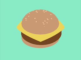 Llll➤ hundreds of beautiful animated foods & drinks gifs, images and animations. Burger Gif Motion Design Animation Animation Animated Gif