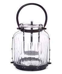 Love This Ribbed Glass Jar Hanging Lantern By Pd Home And Garden On Zulily Zulilyfinds Glass Jars Hanging Lanterns Glass