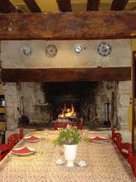 Une Cheminee Maison Normande Maison Restaurant Maison