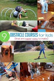 Obstacle Course For Kids Ideas That Are Super Simple Kids Obstacle Course Backyard Obstacle Course Obstacle Course