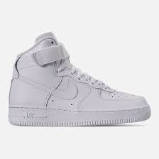 Right View Of Women S Nike Air Force 1 High Casual Shoes In White White White Cute Sneakers Nike Air Force Nike Air Max White