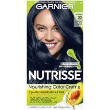 Buy 22 Intense Blue Black 1 Count Garnier Nutrisse Nourishing Color Creme 22 Intense Blue Black Packaging May Vary Online At Low Prices In India Amazon In