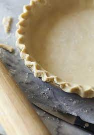 Pie crust in a pie pan. The Best Homemade Pie Crust Recipe Cookies And Cups