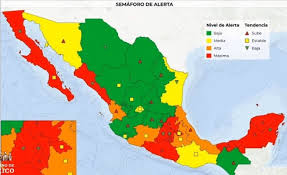 No bajemos la guardia, sigamos cuidándonos, dijo claudia sheibaum, jefa. Mexico Transitara A La Nueva Normalidad Post Covid 19 Con Un Semaforo Por Estado Asi Funciona