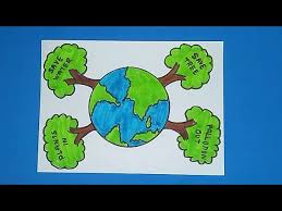 Shop hand sanitizer bottles 쎃. How To Draw Save Tree Poster Easy Save Earth Drawing For Kids Craig Harman