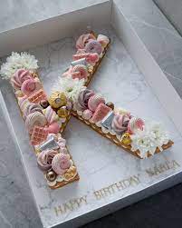 Each of these letters is used in less than one percen the letters of the alphabet that are used least frequently in the english language a. K Alphabet Cake Alphabet Cake Unicorn Birthday Cake Cake Lettering