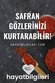 Safran Gozlerinizi Kurtarabilir In 2020 Stay Young Food And Drink Drinks