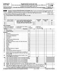 Form 1040 Schedule E 2022 6 Printable Schedule E (1040 Form) Templates - Fillable Samples In Pdf,  Word To Download | Pdffiller