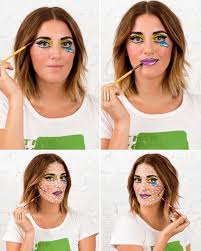Wir sagen ihnen, wie sie die herausforderung auch ohne friseur meistern und ihre abendfrisur selber machen. 1001 Kreative Ideen Fur Ein Einfaches Halloween Make Up