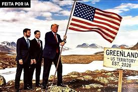 Trump ataca europeus, vaza mensagem de Macron e exige Groenlândia
