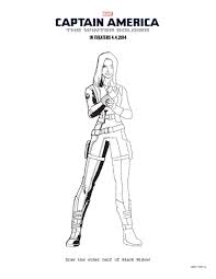 Printable winter soldier coloring pages. Captain America Winter Soldier Free Printable Coloring Sheets