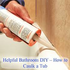 Bathroom Diy How To Caulk A Tub Caulking Tips Bathtub Caulking Diy Home Repair